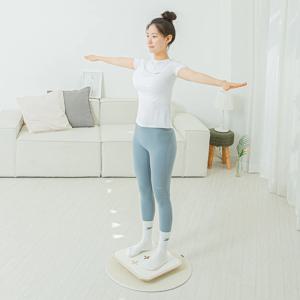 [소음방지러그 증정] 밸런스보드 코어 근육 운동 원목 홈트 필라테스 기구 GO23021W