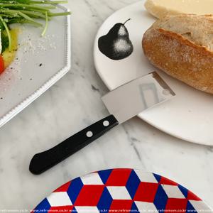 미니도끼칼 미니 중식도 치즈칼 캠핑용과도(블랙핸들)