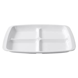 멜라민 사각 나눔접시 4절 SK-325 JI 멜라닌 반찬 그릇 앞접시 식기