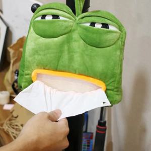 슬픈 개구리페페 휴지 케이스 디스펜서 - 인테리어 친구 집들이 인싸 선물 재미있는