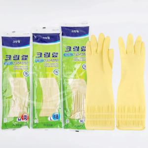 크린랩 식품전용 고무장갑 주방 급식실 조리실 식당 업소용 대용량 음식 조리용 요리용 장갑