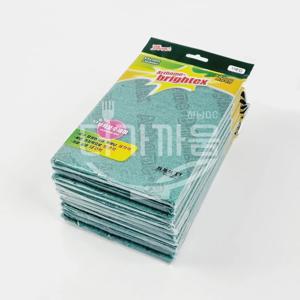 주방수세미 부직포수세미 10P 1세트 까칠한 탄냄비 청소 업소용 설거지 수세미