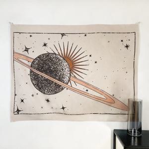 SATURN 패브릭 포스터 3size 토성 우주 별빛 가림막 커튼 가리개
