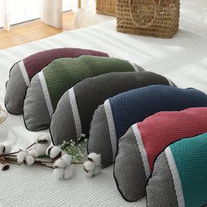 숙면 메밀베개 경추 광목 반달 메밀베개커버 6color