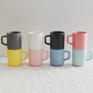 그랑쉘 무광 도자기 머그 330ml (8 color) 홈카페 머그컵
