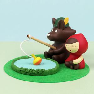 Otogicco 빨간망토 마스코트 세트 낚시