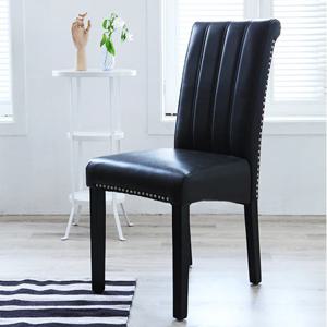 [리퍼]1+1 토론토 가죽 식탁의자 다이닝체어 2colors