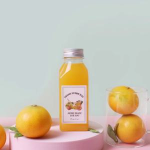 사각주스페트 250ml 1개 주스 페트 병