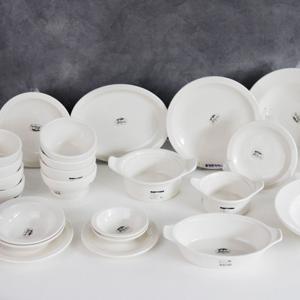 뉴욕 킹스인 4인 23p 그릇세트 식기세트 4color