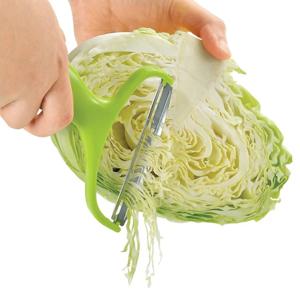 재팬 S.M fru-vege 그린양배추채칼 사선형와이드필러