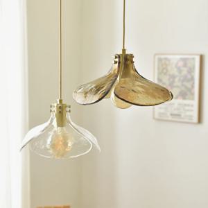 마가렛 1등 빈티지 글라스식탁등 유리갓 펜던트조명 카페 레일등