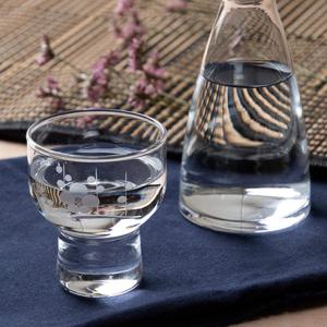 토요사사키 파인클리어 컷글라스 매화조각 굽소주잔 70ml (냉주 사케잔)