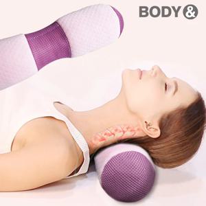 목이 편한 경추 목베개 목 스트레칭 베개 낮은 기능성 수면 일자목 베게