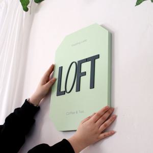 솔리드 미니간판 도어사인 메탈현판 안내판 표지판