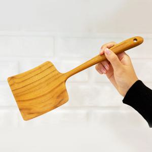 고급 티크나무 원목 빅사이즈 뒤집개 31cm