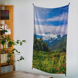 FANTASY #1 새틴 패브릭포스터 자연스러운 광택 대형 쉬폰 세로형 포스터 가리개커튼