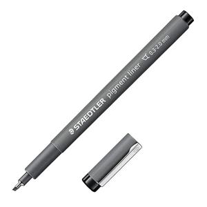 스테들러 308 피그먼트 라이너 블랙 2.0mm