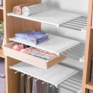 스텐 다용도 세탁실 압축봉선반 폭조절압축선반