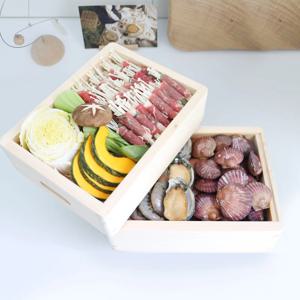 캠핑 편백나무 찜기(+ 휴대용 파우치 증정)