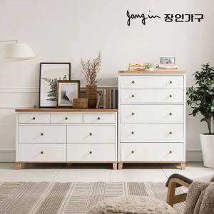 미호 서랍장세트(5단+3단 와이드)