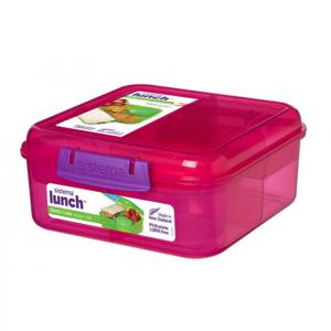 벤토 큐브 런치박스 도시락통 1.25L (4color)