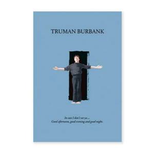 감성 영화 다꾸 스티커 빈티지 다이어리 노트북 - 6.트루먼