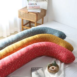 애슐리 L자 바디필로우 포근한 바디필로우 L자 롱쿠션 커버 3color