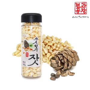 가을향기 국산 잣 100g(통) 백잣