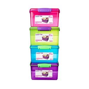 트렌드 런치박스 2단 도시락통 2.3L (4color)