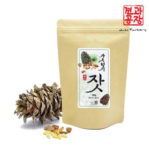 가을향기 국산 잣 100g(봉) 백잣