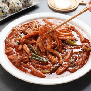 팔당불오징어 매운 오징어 볶음 400g 2/4/6팩