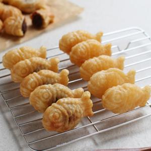 미니 붕어빵400g 2봉 팥, 슈크림 맛 선택