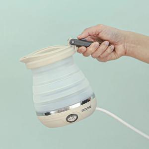 키친아트 휴대용 폴딩 전기 포트 600ml - 접이식 캠핑 케틀