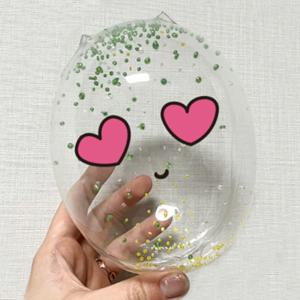 실리콘 테이프 풍선 공 볼 큐브 만들기 공예 세트 50mm