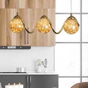 LED 밀키웨이 3등 팬던트 30W 주방등 포인트등 식탁등