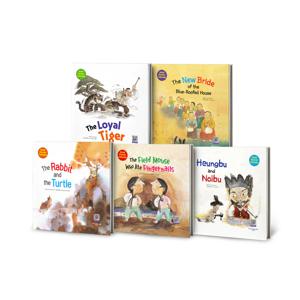 기탄 영어로 읽는 우리전래동화 5권세트_Great Korean Folktales
