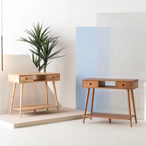 세계가구 알로 원목 콘솔