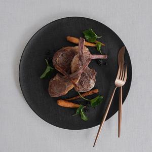 밀란 도자기 접시 27cm