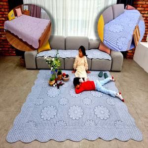 워싱패드 침대 쇼파 패드 기능성 먼지없는 워셔블 사계절 거실 러그 6size