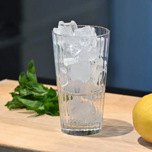 홈 카페 아이스 커피 물 투명 유리 잔 컵 395ml