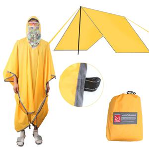 캠핑 타프 판초우의 우비