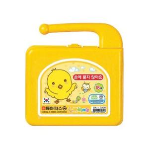동아 노랑병아리 크레용 18색