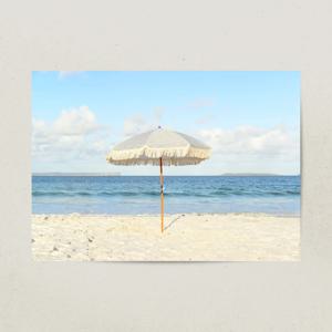 바다 포스터 여름 바다사진 고래액자 / 17.사우스코스트 파라솔