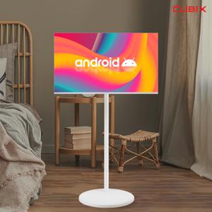 무빙큐빅스 화이트에디션 구글 스마트 24인치(60cm) FHD TV 삼탠바이미