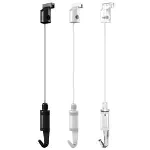 와이어 액자걸이 천장/벽면 이지레일용 HJ 낚시고리/ 멀티 그림 사진걸이 3colors