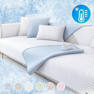 [쿠폰] 에어쿨 냉감 매쉬 여름 소파패드 3size 6colors