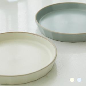 온도 하늘이야기 원형접시 대(20.6cm)  2color (무광)