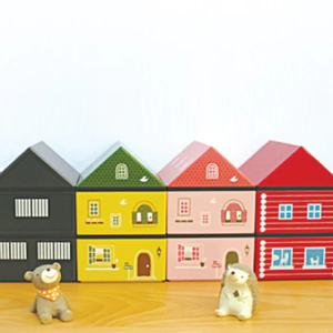 재팬 하코야 벤또 하우스 2단 도시락 샌드위치 도시락 소풍 피크닉 나들이