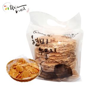 쌀눈이 살아있는 현미누룽지 1kg*2봉, 총 2kg