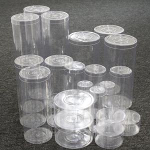 PVC 투명 원통 케이스 낱개-인형, 피규어, 베이비돌 보관 미니 포장상자